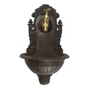 [LA-43734] Wandbrunnen mini klein Gusseisen Garten Bild 2