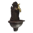 [LA-43734] Wandbrunnen mini klein Gusseisen Garten Bild 4