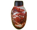 [LA-45982] Vase Kameeglas Baluster Afrikanischer Elefant Bild 3