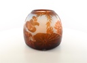 [LA-45987] Vase Kameeglas Seerosenteich Bild 9