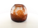 [LA-45987] Vase Kameeglas Seerosenteich Bild 11