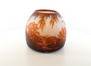 [LA-45987] Vase Kameeglas Seerosenteich Bild 13