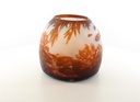 [LA-45987] Vase Kameeglas Seerosenteich Bild 14