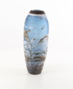 [LA-46369] Vase Cameo Glasvase Motivvase Winterlandschaft Bild 10