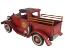 [LA-46407] Blechmodell Blechauto Modellauto Feuerwehrwagen Feuerwehrauto #46407 Bild 2