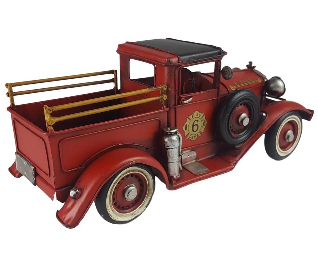 [LA-46407] Blechmodell Blechauto Modellauto Feuerwehrwagen Feuerwehrauto #46407 Bild 4