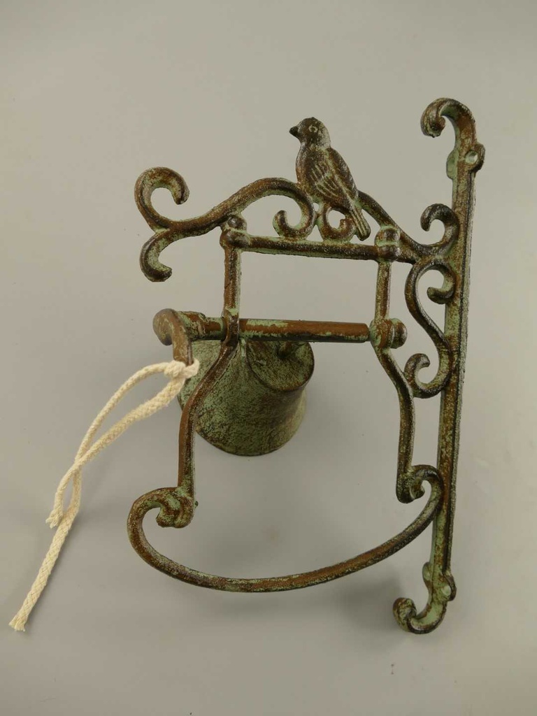 [LA-49028] Wandglocke Türglocke Türklopfer Gusseisen farbig Bild 5