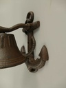 [LA-49031] Wandglocke Türglocke Türklopfer Gusseisen Braun rustikal #49031 Bild 3