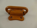 [LA-49041] Eisen Truhengriffe Naturrost Farbig L 10cm Bild 3