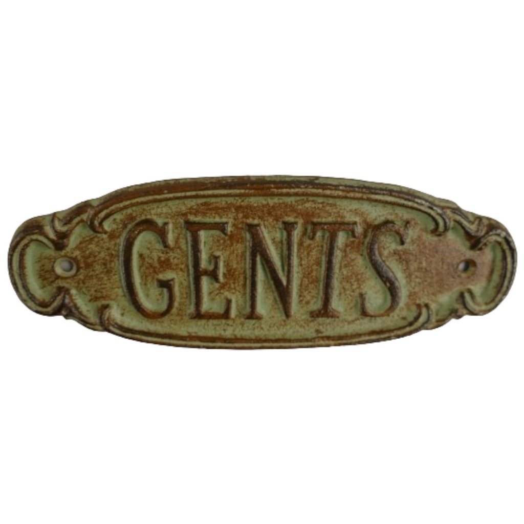 [LA-49064] Wandschild Wandplakette Gusseisen - Gents Männer Bild 2