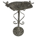 [LA-59959] Vogeltränke/Futterstelle Eisen Grau H 45cm Bild 2