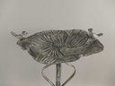 [LA-59959] Vogeltränke/Futterstelle Eisen Grau H 45cm Bild 3