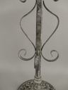 [LA-59959] Vogeltränke/Futterstelle Eisen Grau H 45cm Bild 5