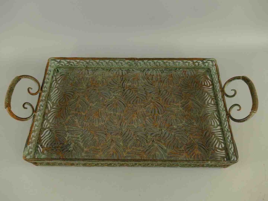 [LA-59960] Tray Eisen Farbig. 2st. L 46/55cm Set! Bild 5