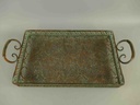 [LA-59960] Tray Eisen Farbig. 2st. L 46/55cm Set! Bild 5