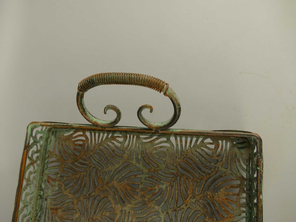 [LA-59960] Tray Eisen Farbig. 2st. L 46/55cm Set! Bild 6