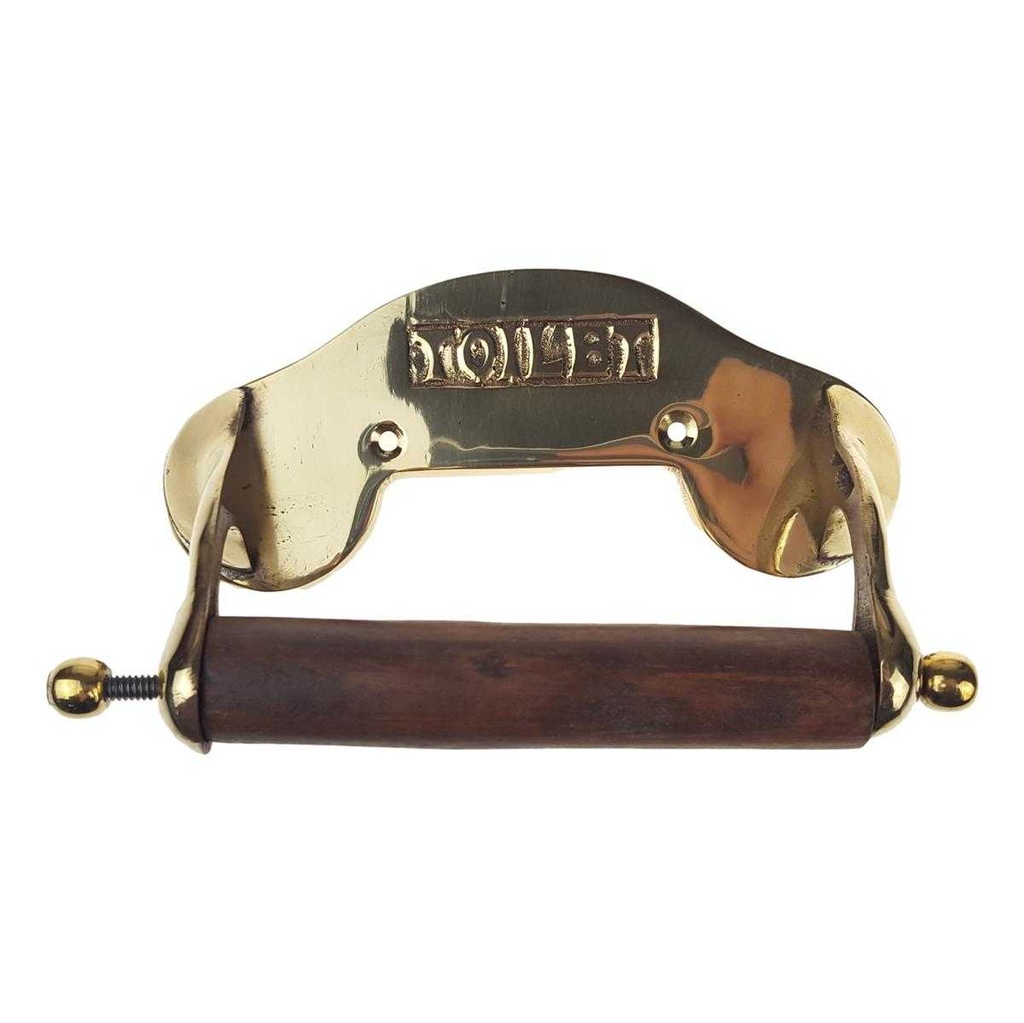 [LA-62418] Toilettenpapierhalter Klopapierhalter Klorollenhalter Messing Bild 2