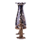 [LA-63245] Vase Porzellan/Messing #63245 Bild 3