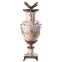 [LA-63430] Vase Porzellan/Messing Libellen #63430 Bild 2