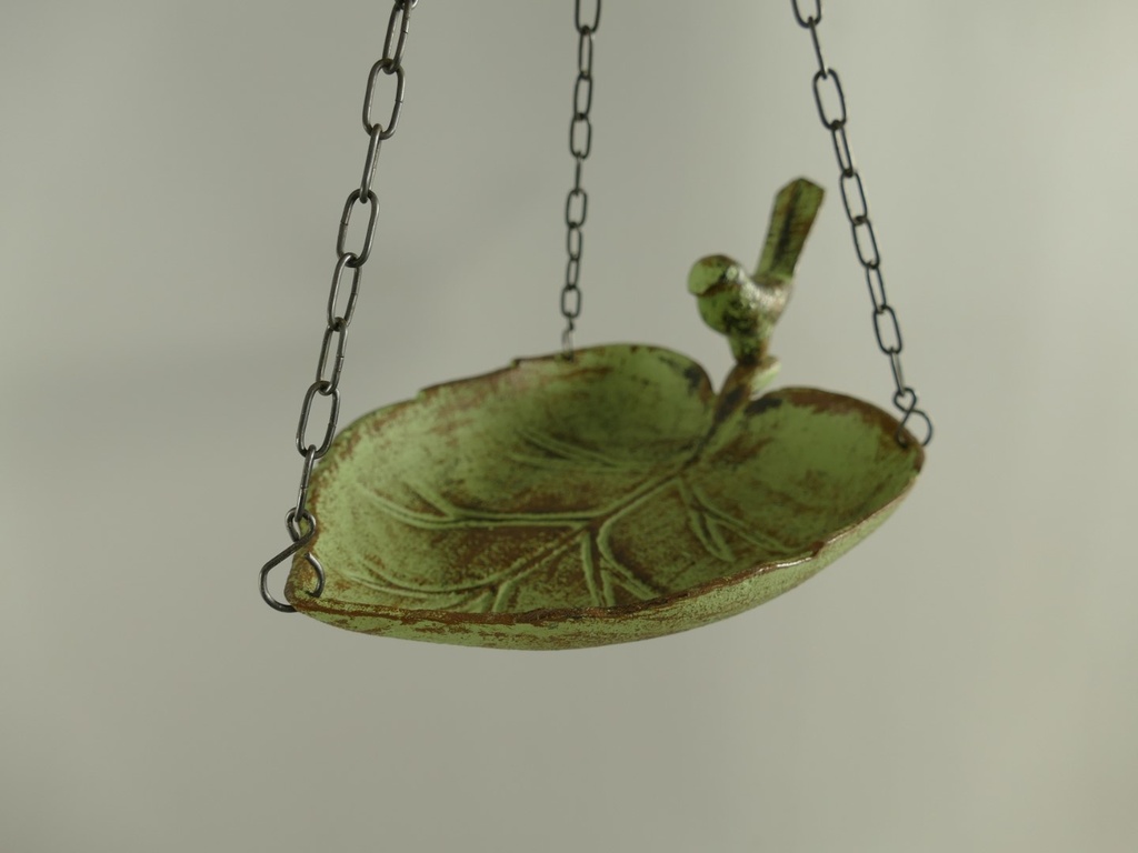 [LA-70738] Vogeltränke/Fütterungspl. Eisen fabig H 38cm Bild 3