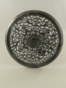 [LA-85520] Blumentisch Eisen Antik grau/schwarz H.70-D.36cm Bild 5