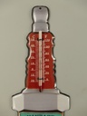 [LA-85633] Thermometer Eisen Vintage Zündkerzen H.38x13cm Bild 2