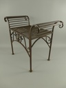 [LA-85679] Hocker Eisen RÖSTIG farbig H.55x68cm Bild 4