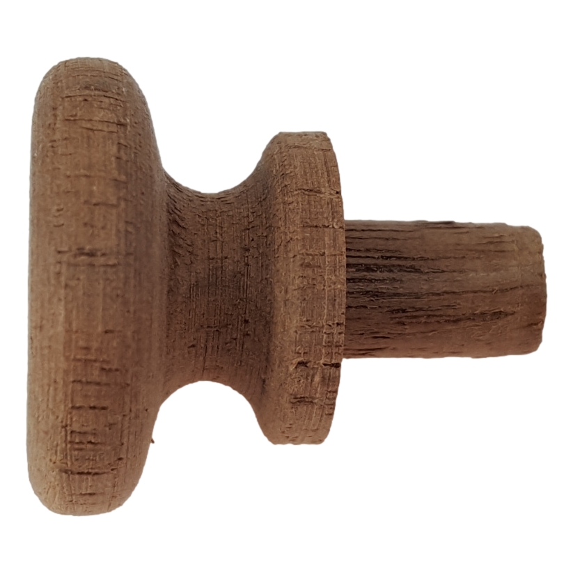 [LA-85784] Holzknopf Holz Möbelgriff Schubladengriff Möbelknauf Teakholz 20mm Bild 2