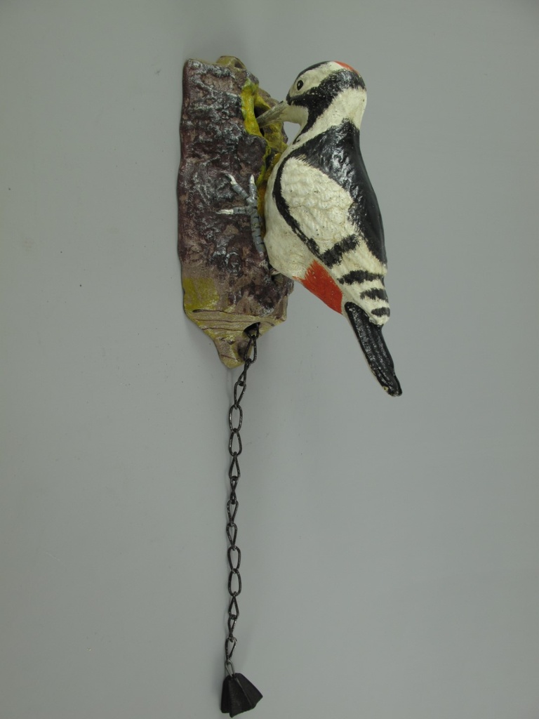 [LA-85835] Türklopfer VOGEL Eisen FARBE H.21x13cm Bild 2