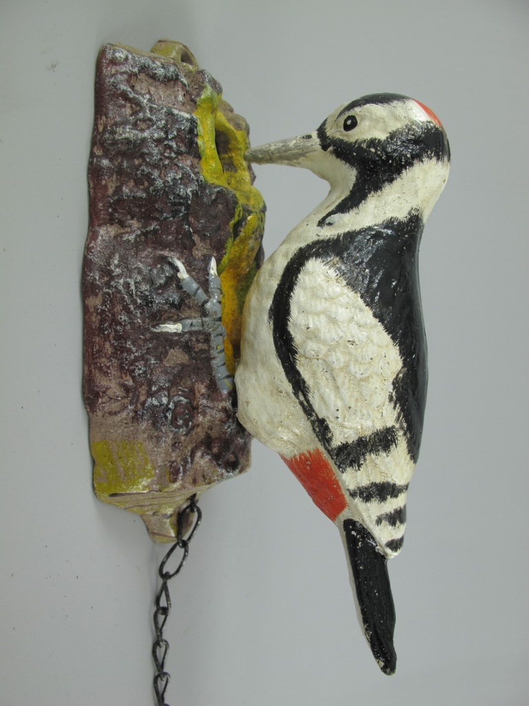 [LA-85835] Türklopfer VOGEL Eisen FARBE H.21x13cm Bild 3