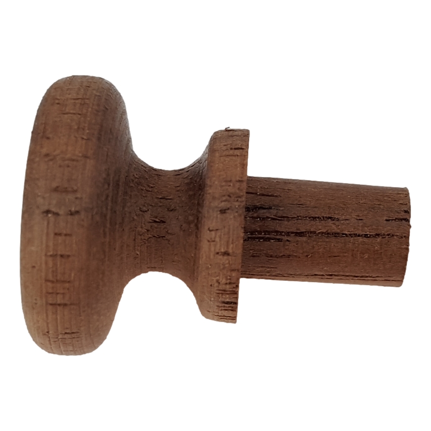 [LA-85965] Holzknopf Holz Möbelgriff Schubladengriff Möbelknauf Teakholz 16mm Bild 2