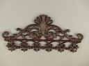 [LA-86019] Wandhaken Gusseisen rustikal braun L.35cm P/St. Bild 2