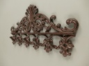 [LA-86019] Wandhaken Gusseisen rustikal braun L.35cm P/St. Bild 4