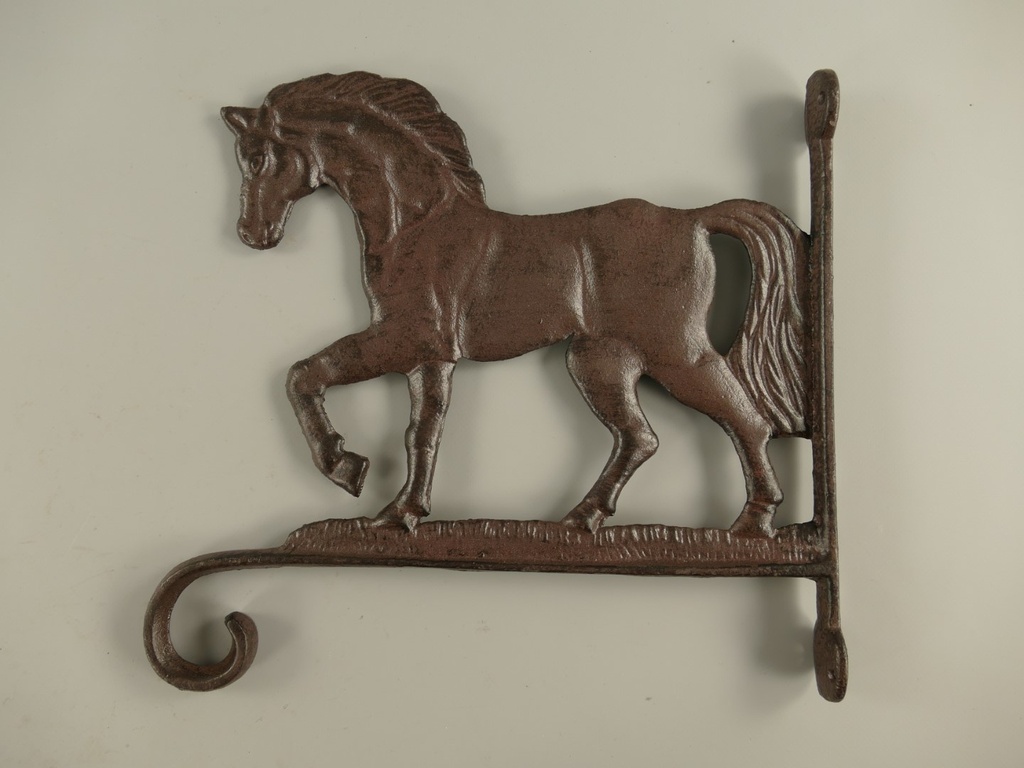 [LA-86135] Wandhaken PFERD Eisen Farbig L.33x31cm Bild 2