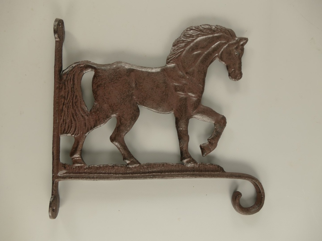 [LA-86135] Wandhaken PFERD Eisen Farbig L.33x31cm Bild 4
