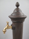 [LA-86191] Zapfsäule Gußeisen rustikal braun H.78x33cm Bild 2