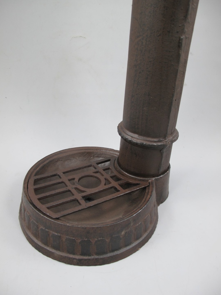 [LA-86191] Zapfsäule Gußeisen rustikal braun H.78x33cm Bild 3
