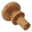 [LA-86201] Holzknopf Holz Möbelgriff Schubladengriff Möbelknauf Weichholz Kiefer 17 mm Bild 3