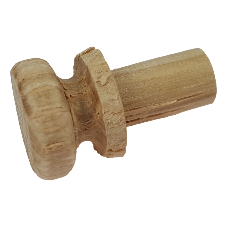 [LA-86454] Holzknopf Holz Möbelgriff Schubladengriff Möbelknauf Buche 10mm Bild 2