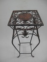 [LA-86499] Tisch Eisen Rust. braun Set/2 H.70/55-D.29-20cm Bild 4