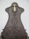[LA-86501] Wandbrunnen Alu Guß rustikal braun H.65cm Bild 4