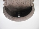 [LA-86501] Wandbrunnen Alu Guß rustikal braun H.65cm Bild 5