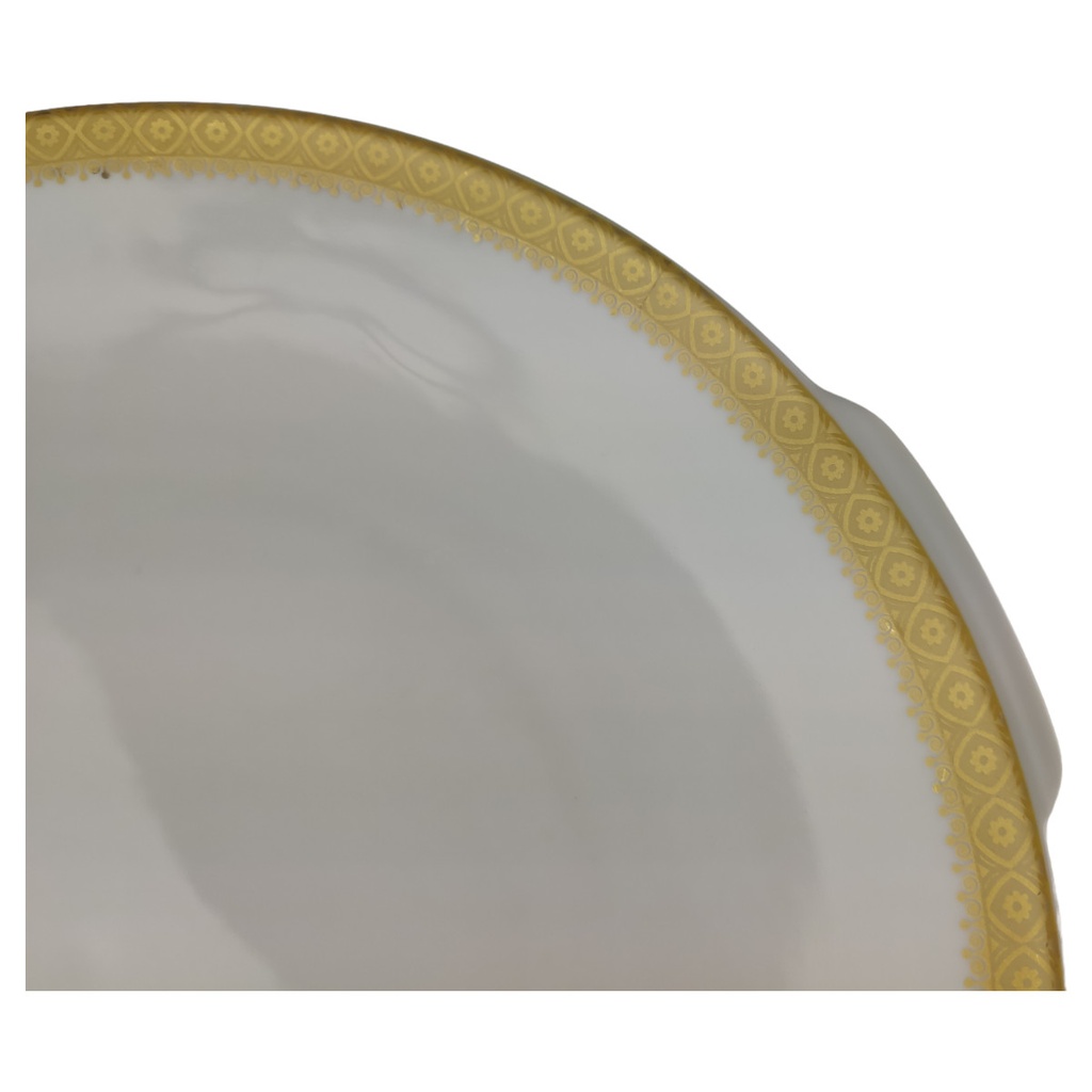 [1806014] Kuchenplatte mit Henkeln Winterling Marktleuthen Golddekor Bild 3