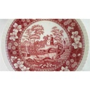 [1806068] Untertasse für Suppe Spode Copeland Pink Tower Rot Bild 2