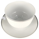 [1806086] Sauciere 1tlg. Hutschenreuther Relief Platinrand Bild 2