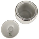 [1806088] Zuckerdose Hutschenreuther Relief Platinrand Bild 3