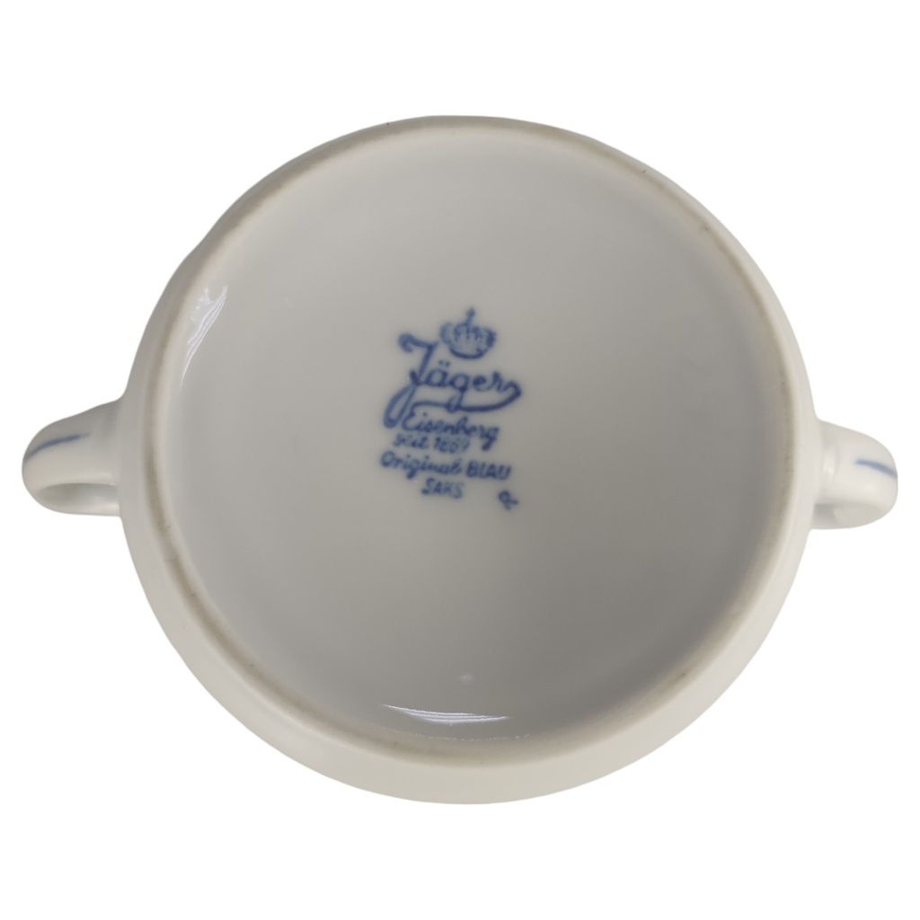 [1806168] Zuckerdose Jaeger & Co Indisch Blau Strohblume Bild 4