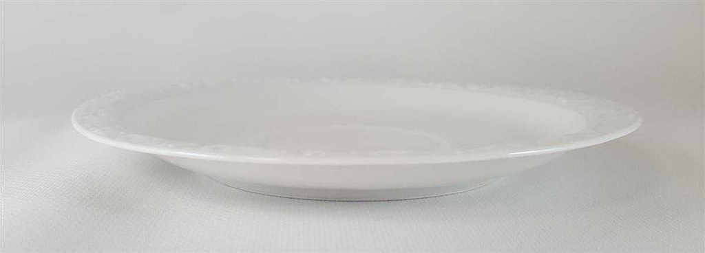[45812357] Untertasse für Tee 16 cm Rosenthal Maria Weiß Classic Rose gebraucht - sehr gut Bild 3