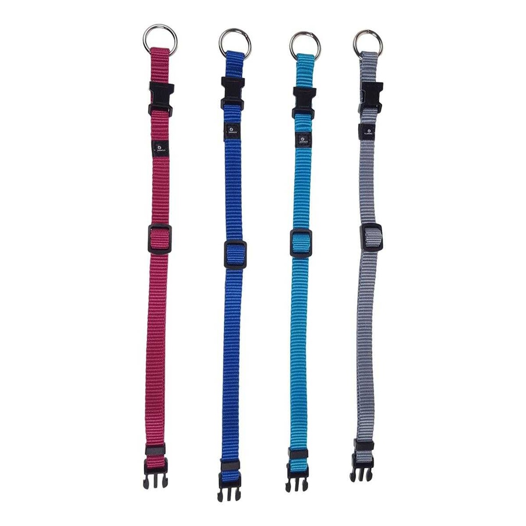 [2118963] Hundehalsband Hunde Halsband mehrere Farben mit Sicherung Flamingo Ziggi Bild 4