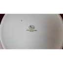 [458128272] Schüssel Golddekor 20,5 cm Hutschenreuther weiß braun gebraucht - gut Bild 3
